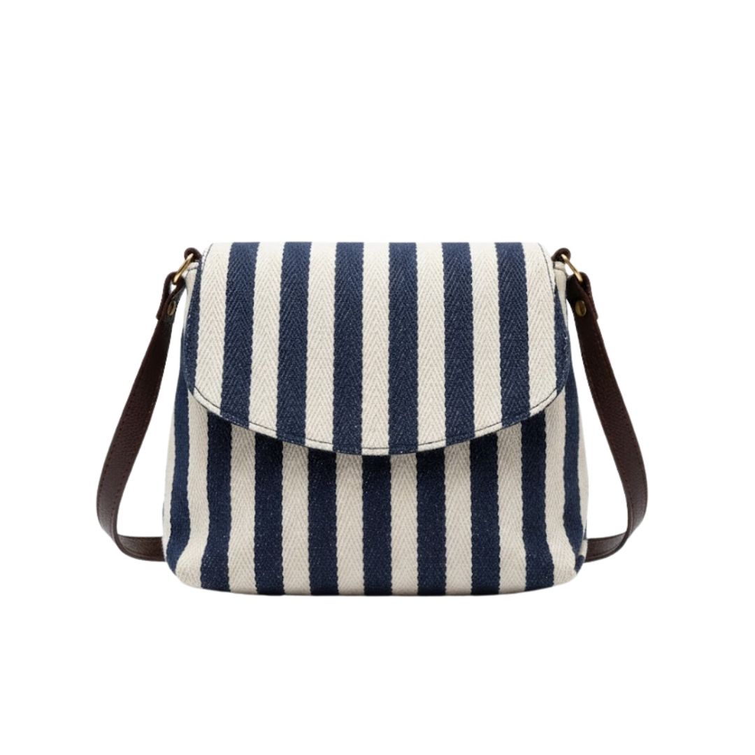 Stylish Fabric Flap Sling Bag for Everyday Use 112